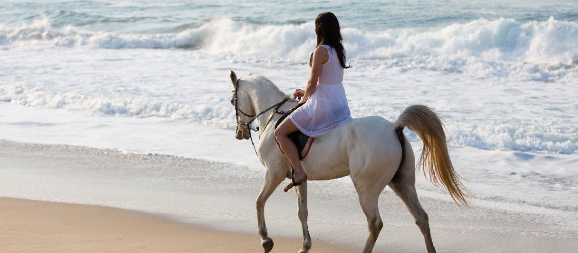 Balade à cheval à la plage de Kribi